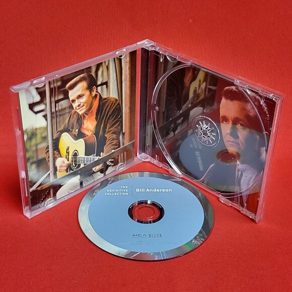 Bill Anderson The Definitive Collection Signed 2006 CD - Picture 6 of 9